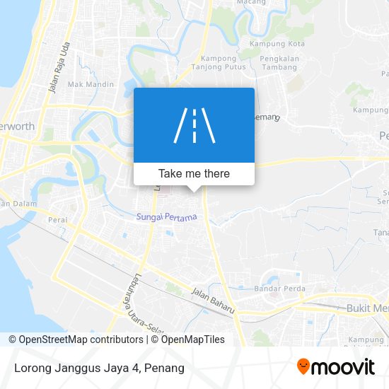 Peta Lorong Janggus Jaya 4