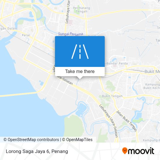 Lorong Saga Jaya 6 map