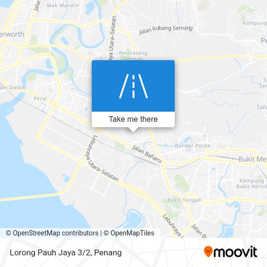 Peta Lorong Pauh Jaya 3/2