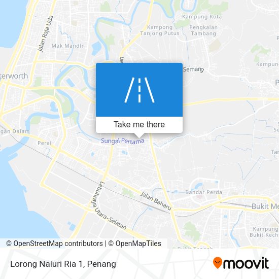 Peta Lorong Naluri Ria 1