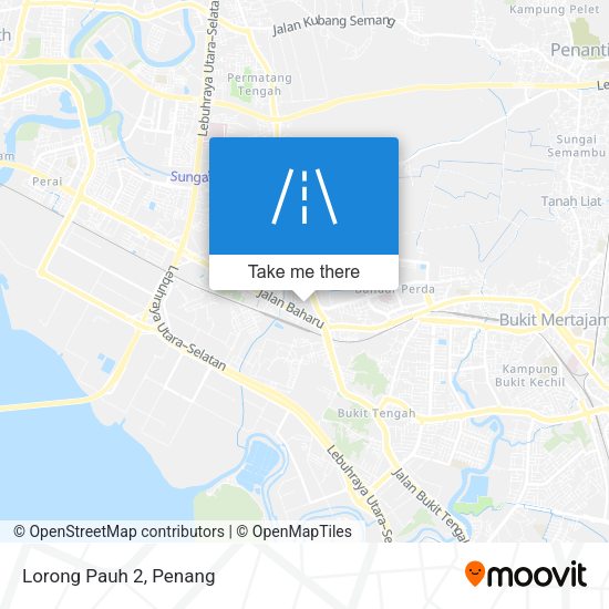 Lorong Pauh 2 map