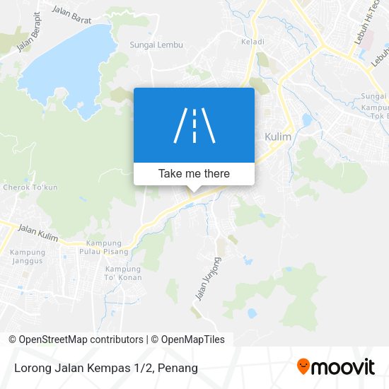 Lorong Jalan Kempas 1/2 map