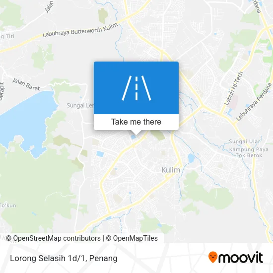 Peta Lorong Selasih 1d/1