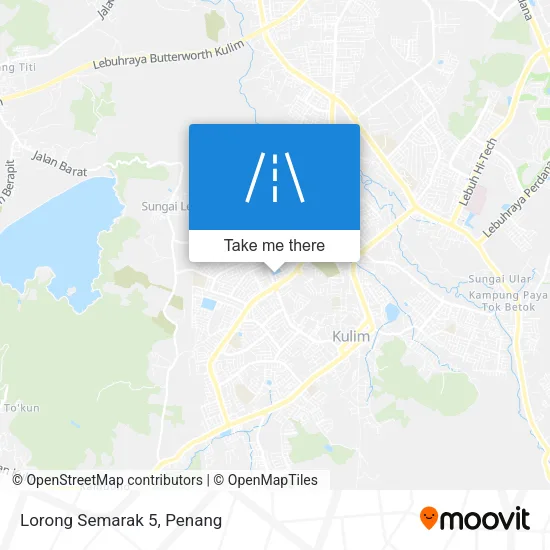 Peta Lorong Semarak 5