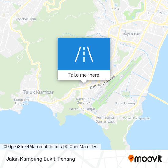 Peta Jalan Kampung Bukit