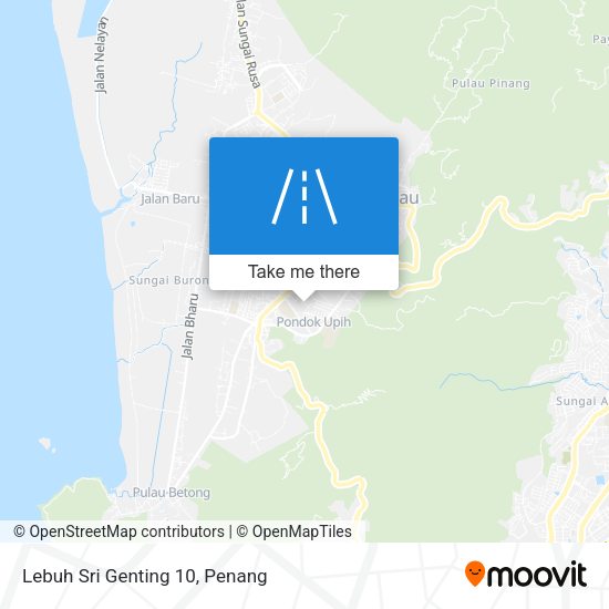 Peta Lebuh Sri Genting 10