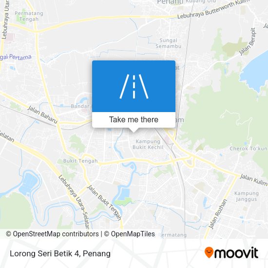 Peta Lorong Seri Betik 4