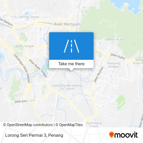 Lorong Seri Permai 3 map