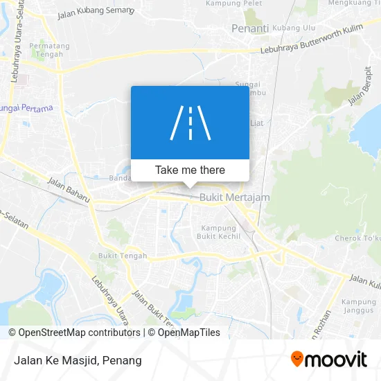 Jalan Ke Masjid map