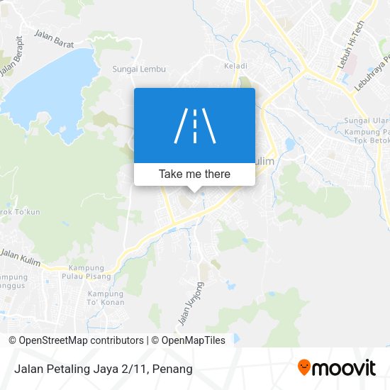 Jalan Petaling Jaya 2/11 map