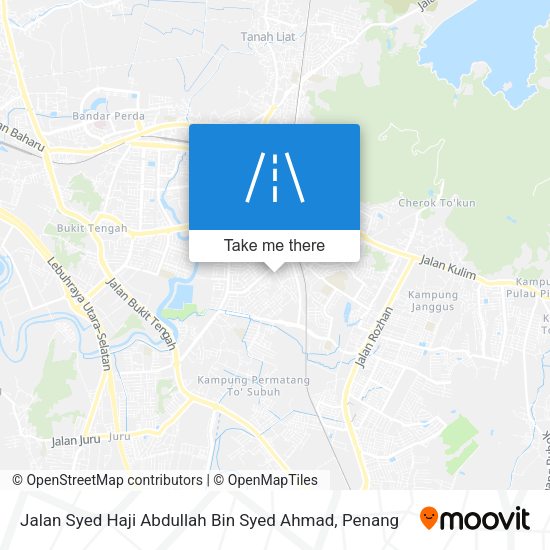 Jalan Syed Haji Abdullah Bin Syed Ahmad map