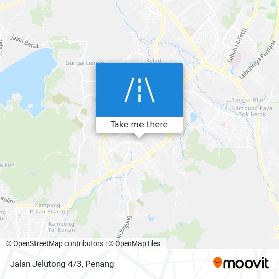 Jalan Jelutong 4/3 map