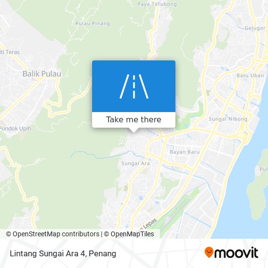 Lintang Sungai Ara 4 map