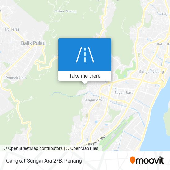 Peta Cangkat Sungai Ara 2/B