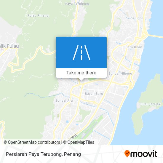 Peta Persiaran Paya Terubong