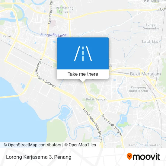 Lorong Kerjasama 3 map