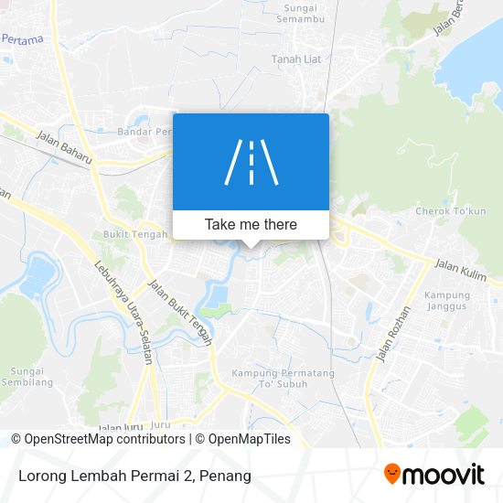 Lorong Lembah Permai 2 map