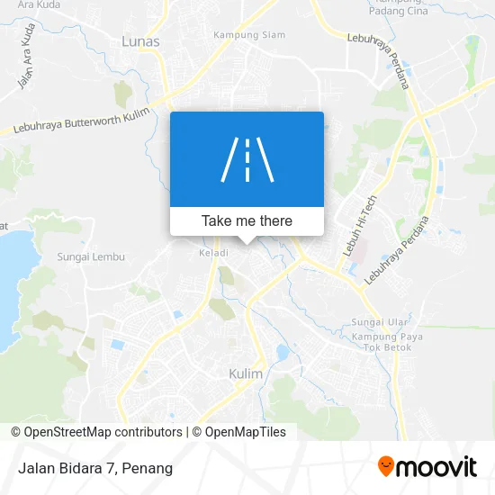 Jalan Bidara 7 map