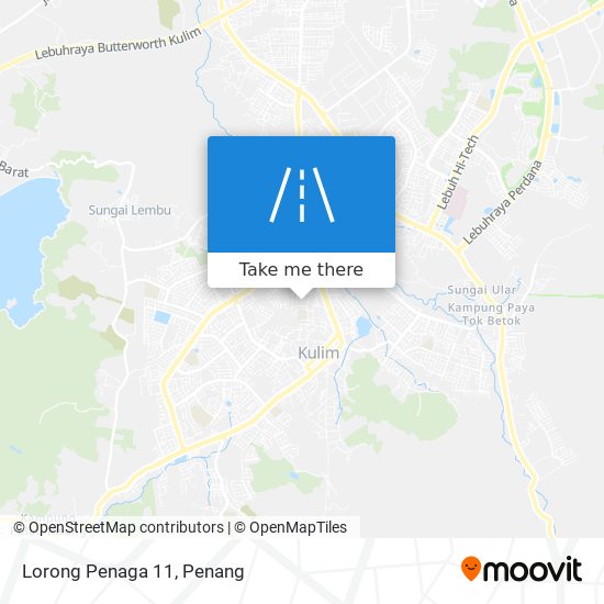 Lorong Penaga 11 map