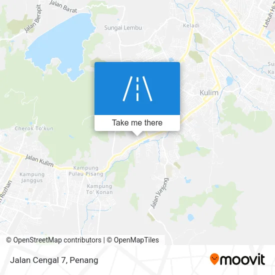 Jalan Cengal 7 map