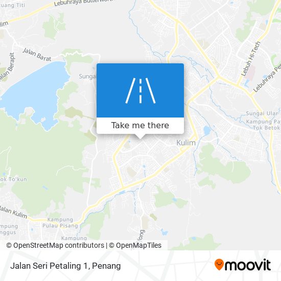 Jalan Seri Petaling 1 map