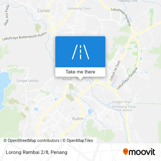 Lorong Rambai 2/8 map