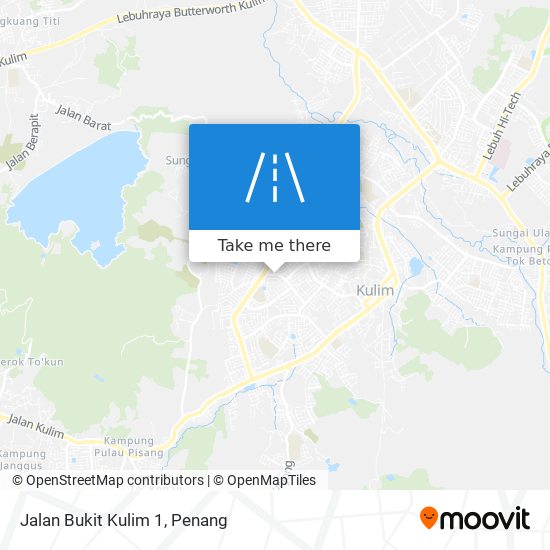 Peta Jalan Bukit Kulim 1