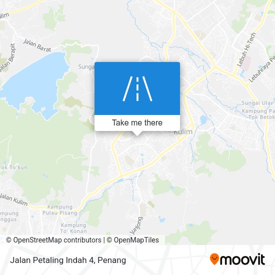 Jalan Petaling Indah 4 map