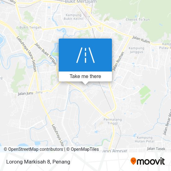 Peta Lorong Markisah 8