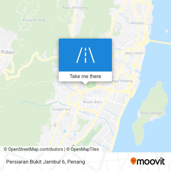 Peta Persiaran Bukit Jambul 6