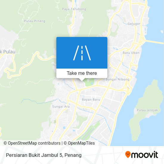 Peta Persiaran Bukit Jambul 5