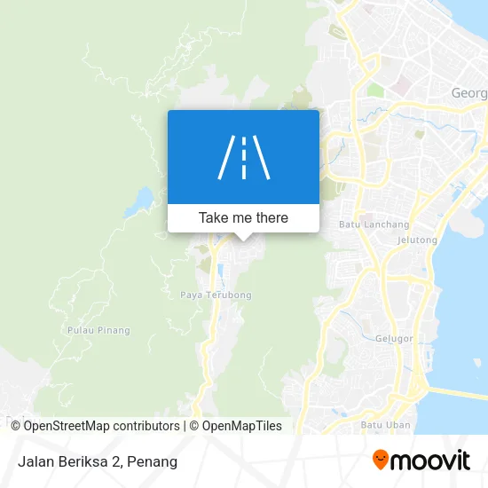 Jalan Beriksa 2 map