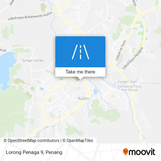 Lorong Penaga 9 map