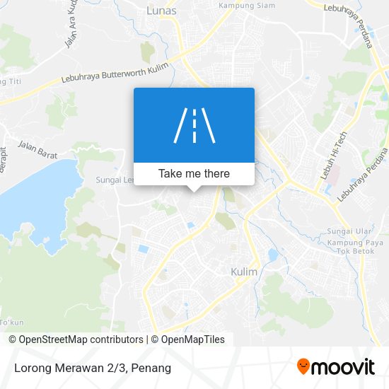 Peta Lorong Merawan 2/3