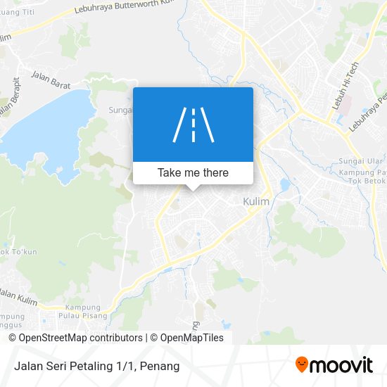 Peta Jalan Seri Petaling 1/1
