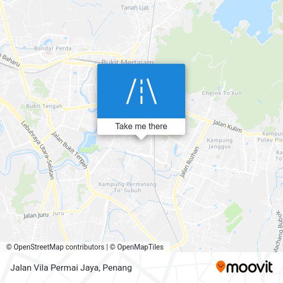 Jalan Vila Permai Jaya map