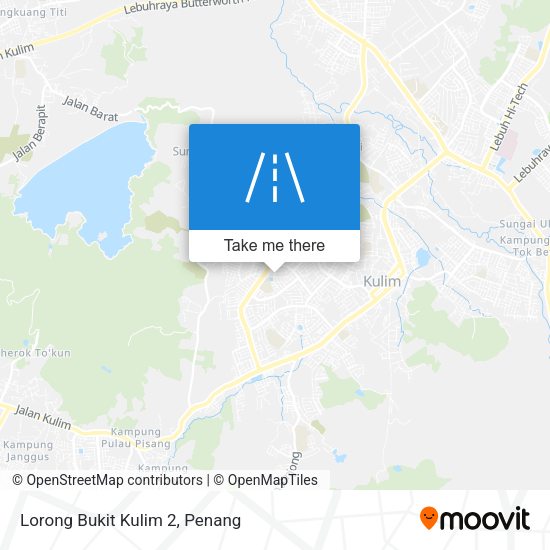 Peta Lorong Bukit Kulim 2