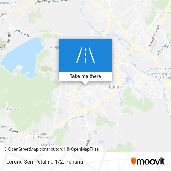 Lorong Seri Petaling 1/2 map