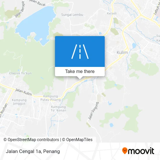 Jalan Cengal 1a map