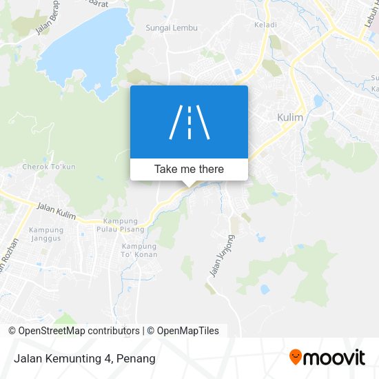 Jalan Kemunting 4 map