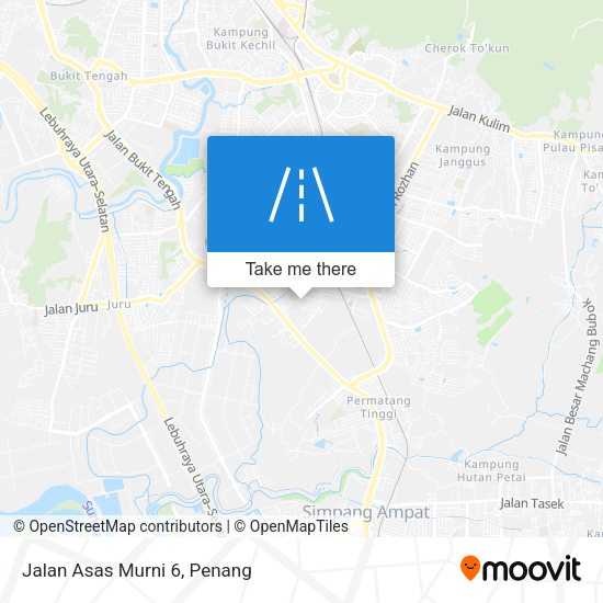 Peta Jalan Asas Murni 6