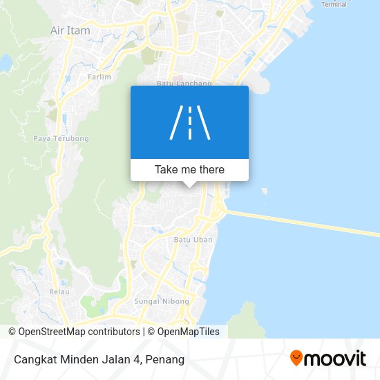 Cangkat Minden Jalan 4 map