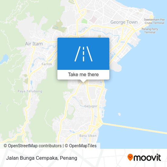 Jalan Bunga Cempaka map