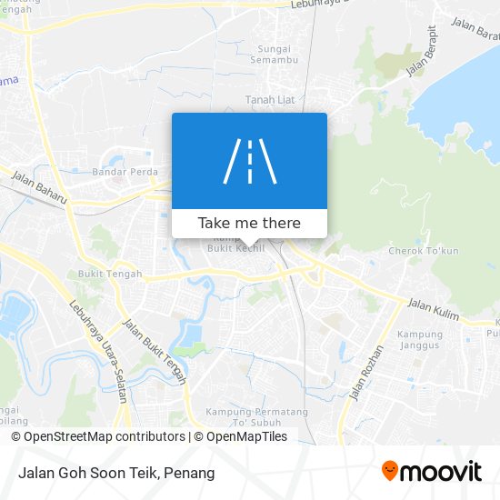 Peta Jalan Goh Soon Teik