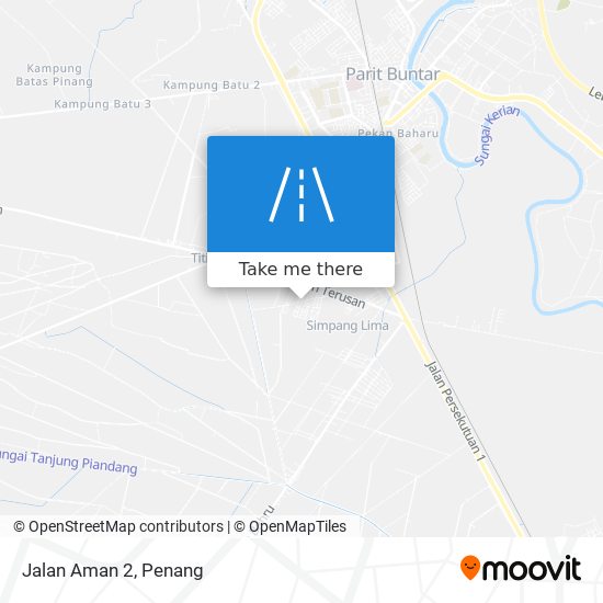 Jalan Aman 2 map