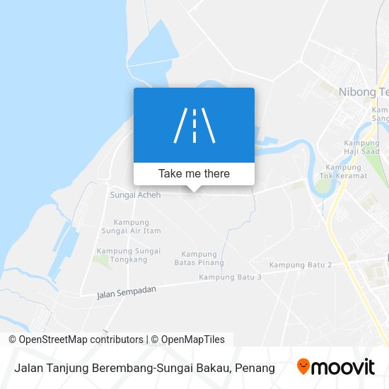 Jalan Tanjung Berembang-Sungai Bakau map