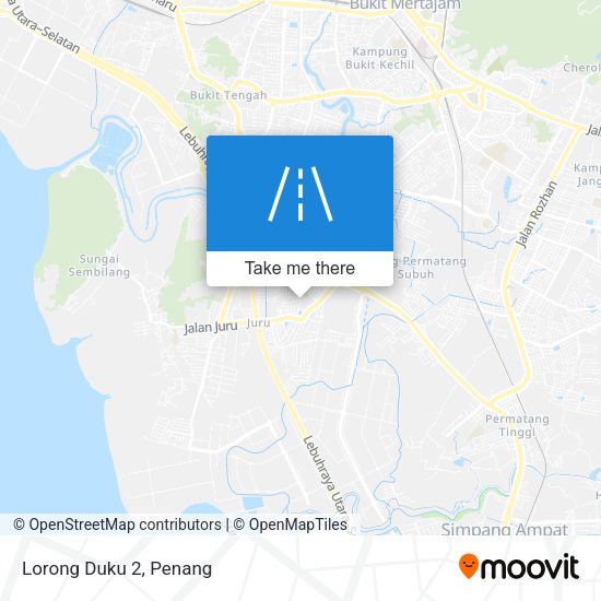 Lorong Duku 2 map