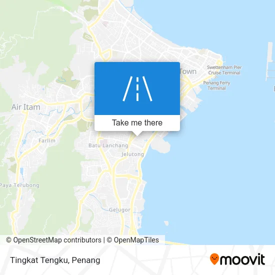Tingkat Tengku map