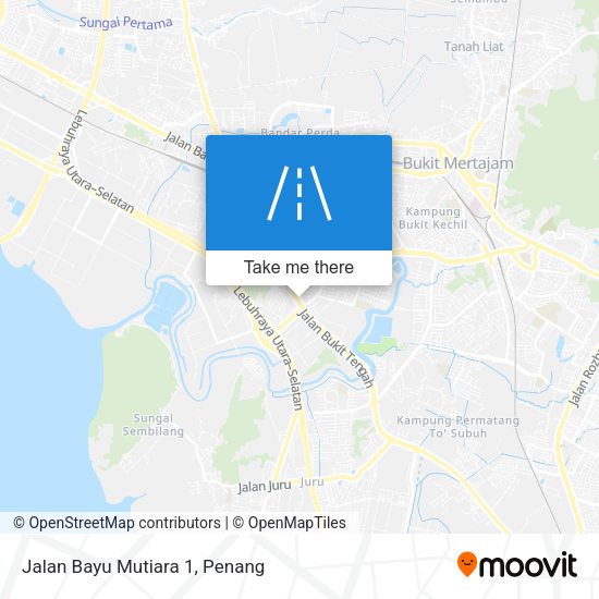 Peta Jalan Bayu Mutiara 1