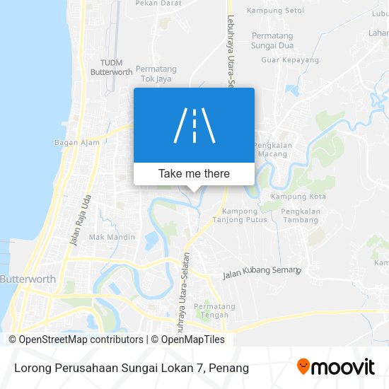 Lorong Perusahaan Sungai Lokan 7 map